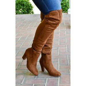 Chinese Laundry Canyons Over The Knee Boots in Brown